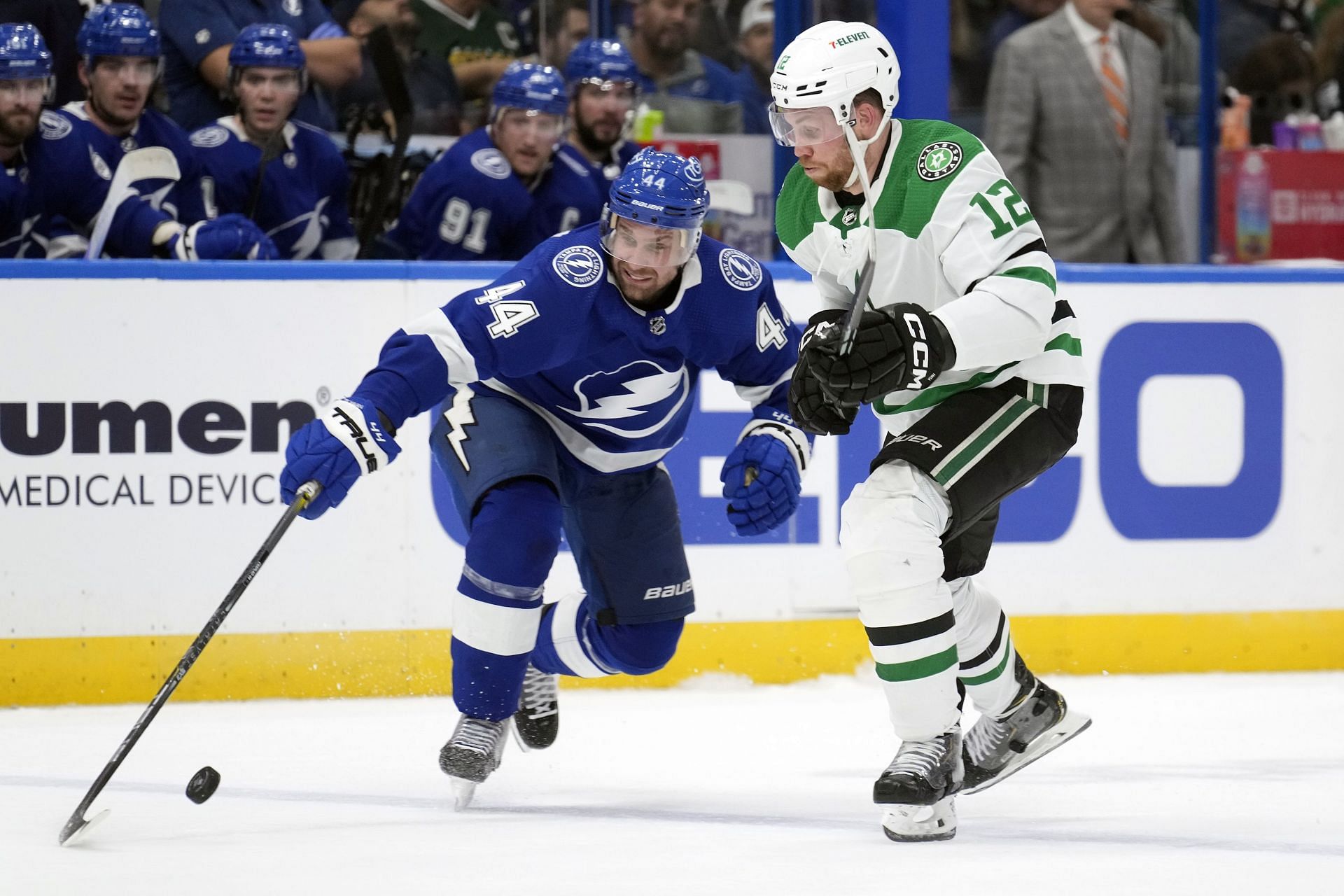 Radek Faksa has four points this season
